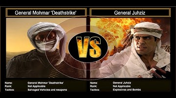 Command & Conquer Generals: ShockWave - Challenge: General Mohmar Deathstrike VS General Juhziz
