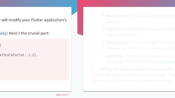 Implementing a Custom Text Widget with a Unique Flutter Scaling Factor