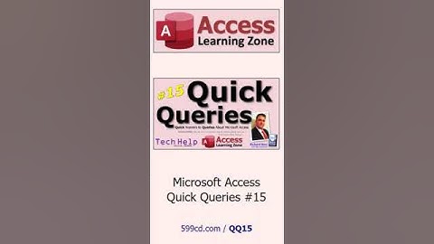 Microsoft Access Quick Queries #15. Updating Backends, Memory Leaks, Referential Integrity #msaccess