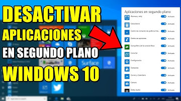 DESACTIVAR Aplicaciones EN SEGUNDO PLANO Windows 10 ¡OPTIMIZA TU EQUIPO YA!👌✔ 2025