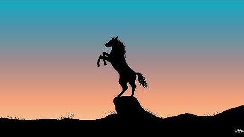 How to draw in ms paint | Horse 🐎 drawing | Drawing in paint in computer | ms paint drawing |