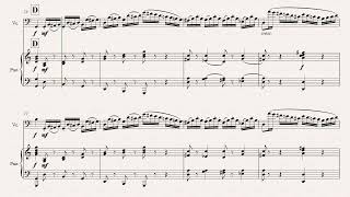 Klengel Concertino - Piano accompaniment - 100 bpm with metronome