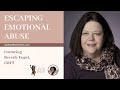 Escaping Emotional Abuse, Featuring Beverly Engel, LMFT