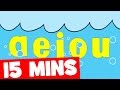 The Vowel Song and More | 15mins Phonics Collection for Kids
