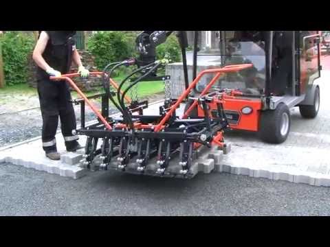 Pflasterverlegemaschine Optimas H99 / Paver laying machine / машина для укладки тротуарной плитки