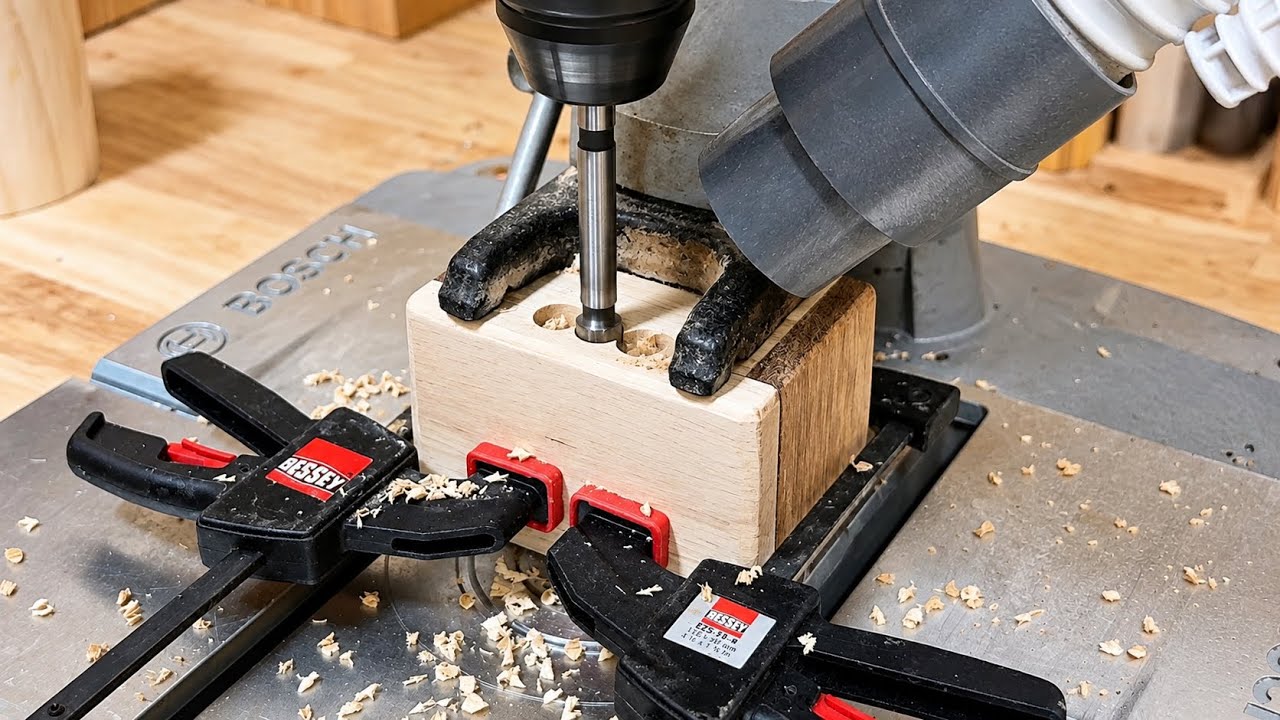 자석과 스프링을 활용한 상자 시건 장치 만들기 / 목공 DIY