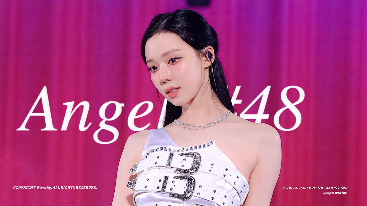 [4K] 250829-250831 SYNK : aeXIS LINE  - 'Angel #48' 에스파 윈터 직캠 | aespa WINTER [FANCAM]
