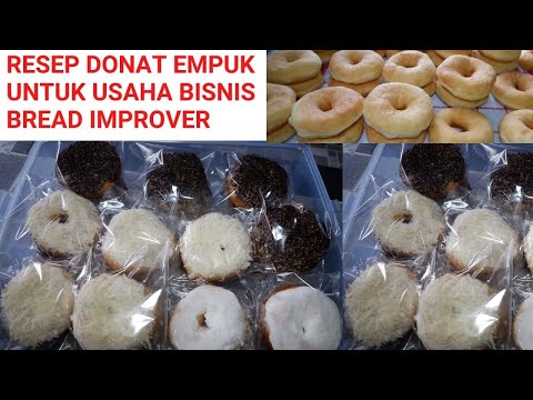Resep Donat Pakai Bread Improver