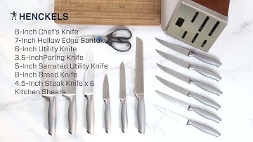 About The Modernist 14-Piece Self-Sharpening Knife Set | HENCKELS