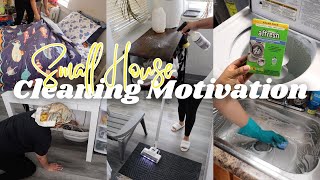 WHOLE HOUSE CLEAN WITH ME | SMALL HOUSE |  LAUNDRY MOTIVATION 2024