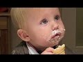 Babies Eating Ice Cream for the First Time Compilation 2015 [NEW]