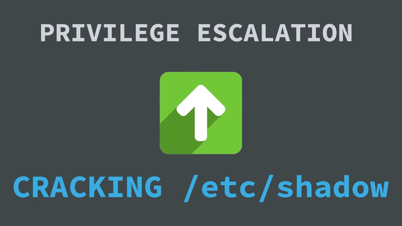 Common Linux Privilege Escalation Cracking Hashes in etcshadow File