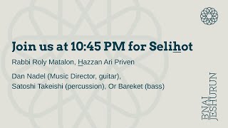 Selihot - September 17, 2022