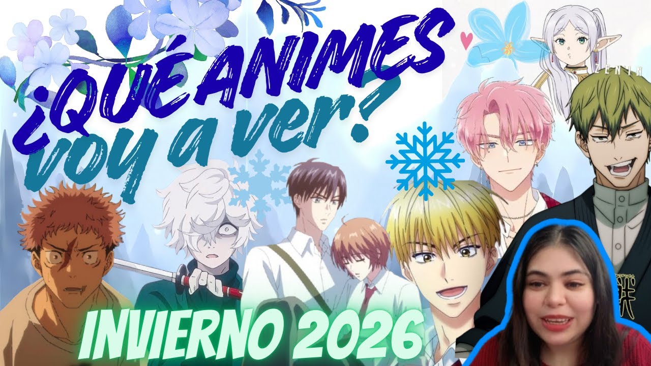 Que ANIMES voy a ver en la temporada de INVIERNO 2026? / Muchas continuaciones... BL?? Rom-coms?