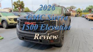 2026 GMC Sierra 1500 Elevation Test Drive and Review