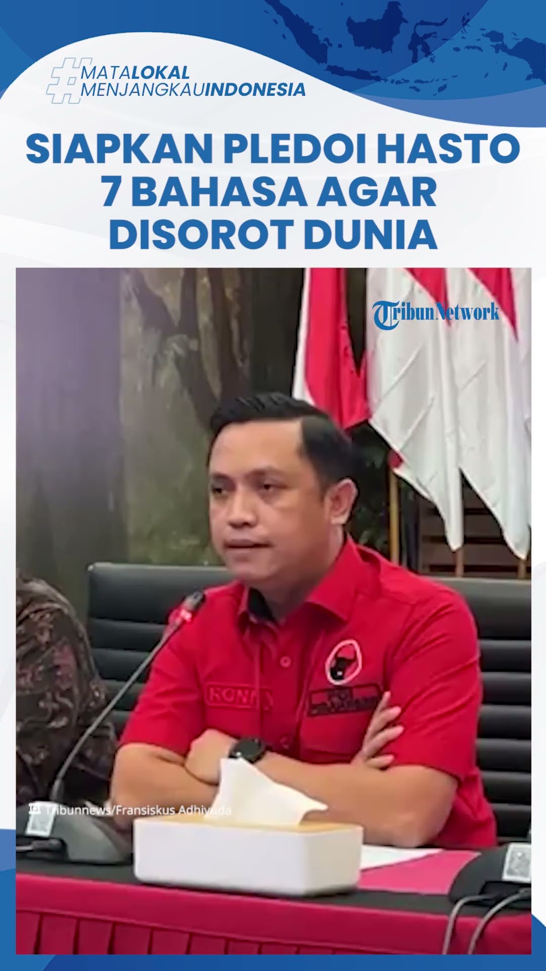 PDIP Keras! Siapkan Pledoi Hasto dalam 7 Bahasa, Ingin Dunia Tahu Penegakan Hukum Indonesia