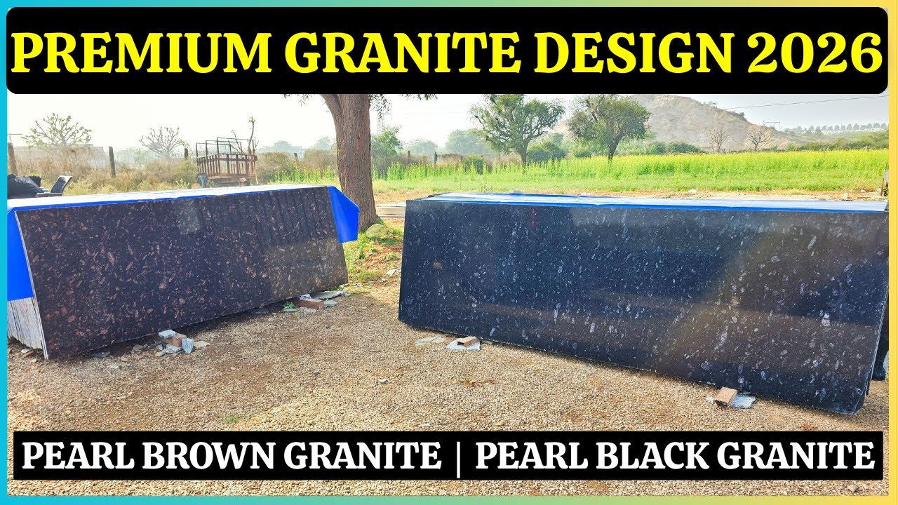 Black Granite Flooring Design | Pearl Black Granite | Pearl Brown Granite | Black Granite Price 2026