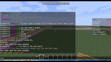 How to make a Plot World: PlotMe