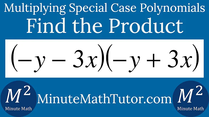 Simplify (-y-3x)(-y+3x)