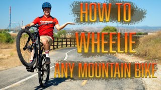 Learn To Wheelie Your Mountain Bike With Ease