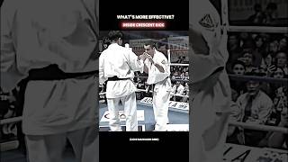 What’s More Effective❓🔥 #karate #martialarts #mma #youtube
