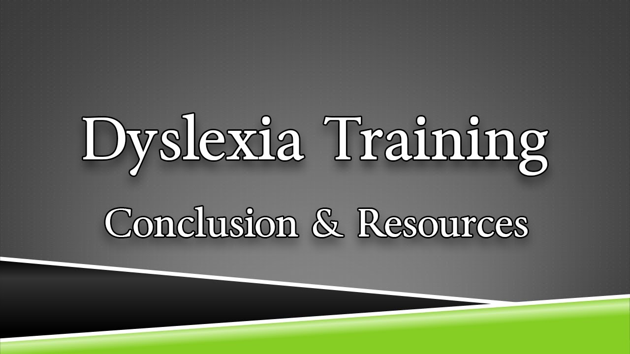 dyslexia conclusion essay