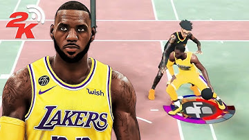 I put POST TAKEOVER on my LEBRON JAMES BUILD in NBA 2K20...