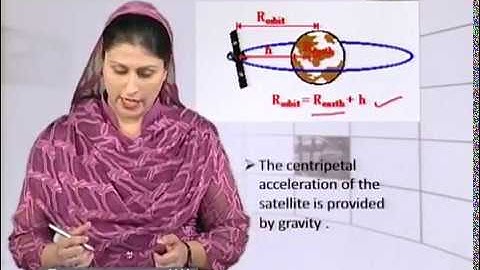 Physics - Fsc Part 1 Chapter 5 Artificial Satellites- Physics