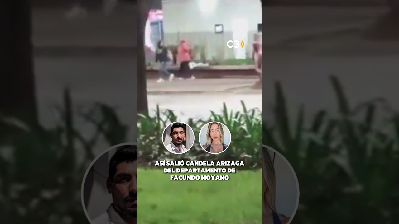 ►Detienen a Facundo Moyano por presunta violencia de género contra la modelo Candela Arizaga