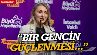 Büyüt Hayallerini Vakfı Mezunlarını Verdi... Dilek İmamoğlu: Bir Gencin Güçlenmesi...
