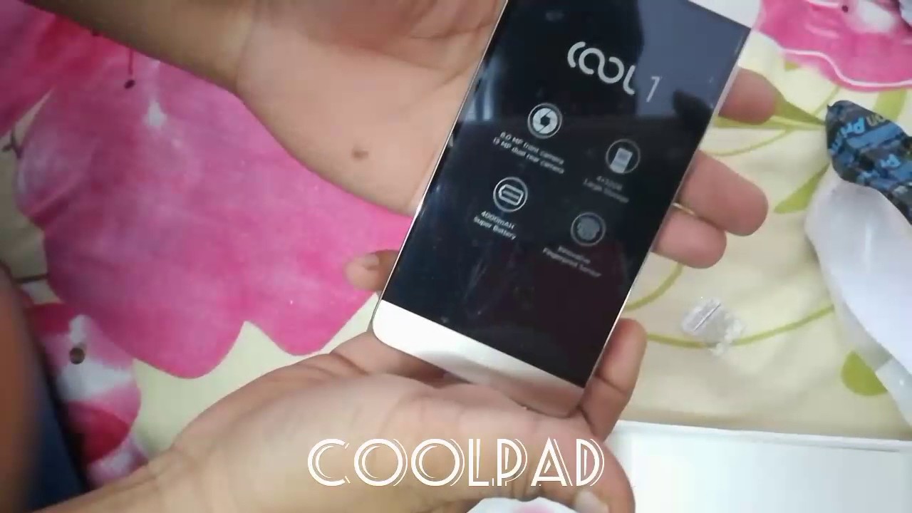 Coolpad cool1 4gb gold unboxing part-1
