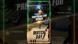Preparing for Hyrox| Day 21 | Match Day Vlog | Cricket | Run