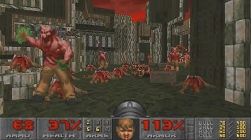 DOOM II | Sunder v1.3 | MAP 03 "The Dreaming Garden" | UV-Max in 14:22