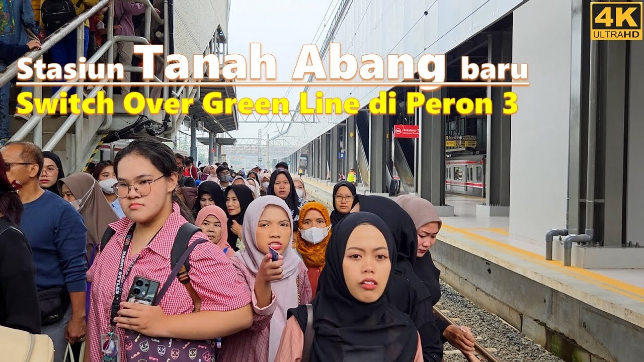 🆕STASIUN TANAH ABANG❗Per hari ini 29 Juni Perubahan Peron di Tanah Abang Station KRL Jabodetabek❕