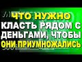 Что необходимо класть рядом с деньгами, чтобы они приумножались