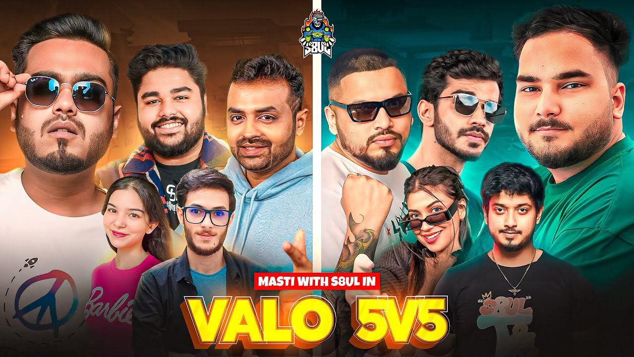 MAUJ MASTI WITH S8UL IN 5v5 | VALORANT HIGHLIGHT