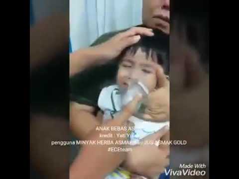 Kesiannya bila anak kena Asma ni 😭