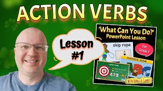 Action Verbs Vocabulary - What Can You Do? | Lesson #1