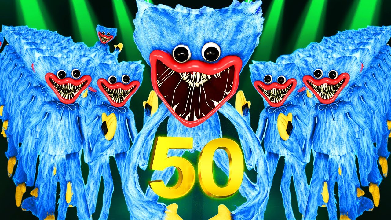 50 HUGGY WUGGY en VR (ESPAÑOL POPPY PLAYTIME 3D ANIMACIÓN MOD) YouTube