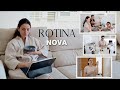 ROTINA NOVA - Cozinhando, praticando autocuidado e mais.