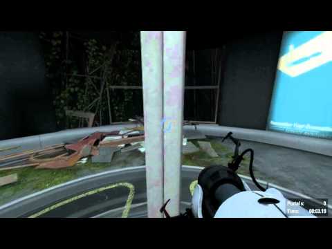 Portal 2 Out of Bounds/challenge mode quick load glitch