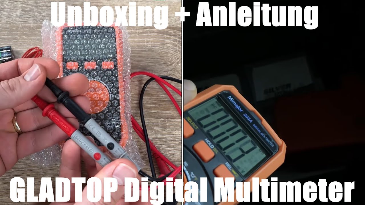 Zerodis Flexibles AC-Zangenmultimeter 6900A – 5000 A, 6000 V, Mit LCD-Hintergrundbeleuchtung & Peak-Hold