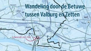Wandeling door de Betuwe tussen Valburg en Zetten