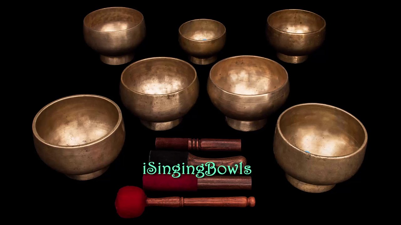 Tibetan Singing Bowl Set 128 YouTube