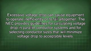 Parallel Conductors Over 600 Volts NEC Guide