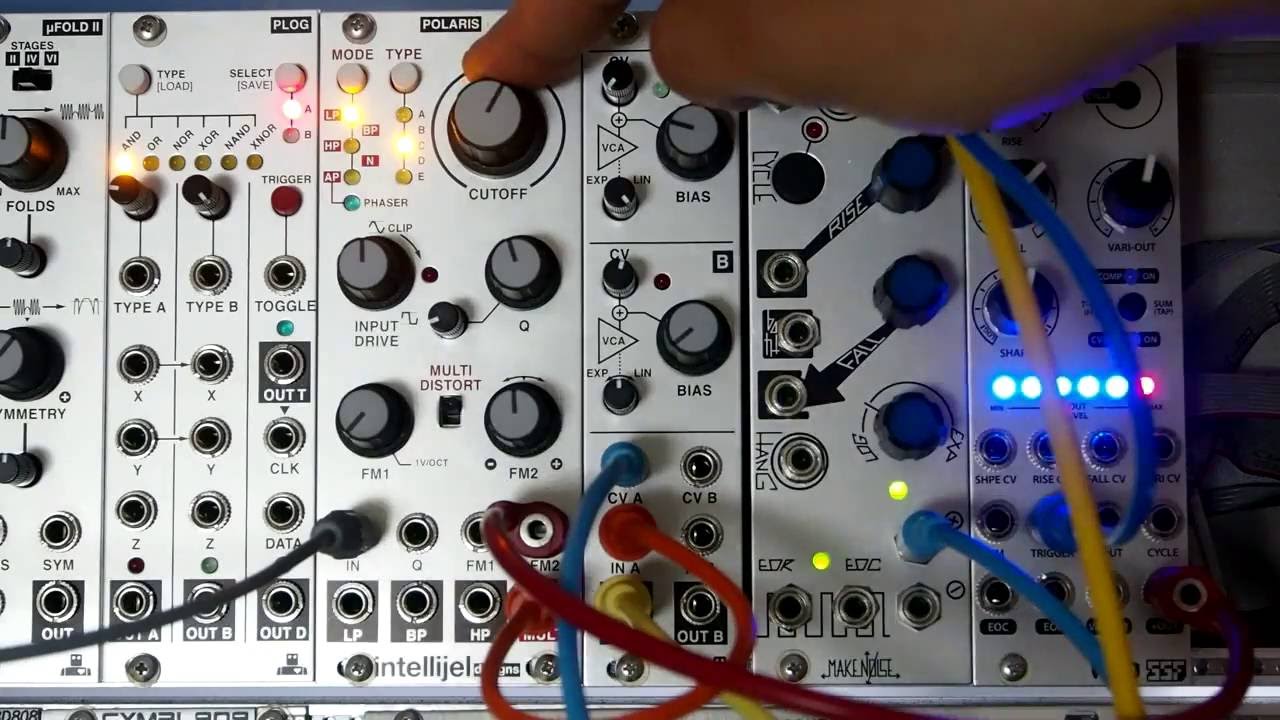 Intellijel Designs Polaris - Clock Face Modular Store - - YouTube