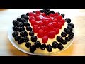 Valentines Cheese Cake (No Bake recipe) How to make Romantic food recipe