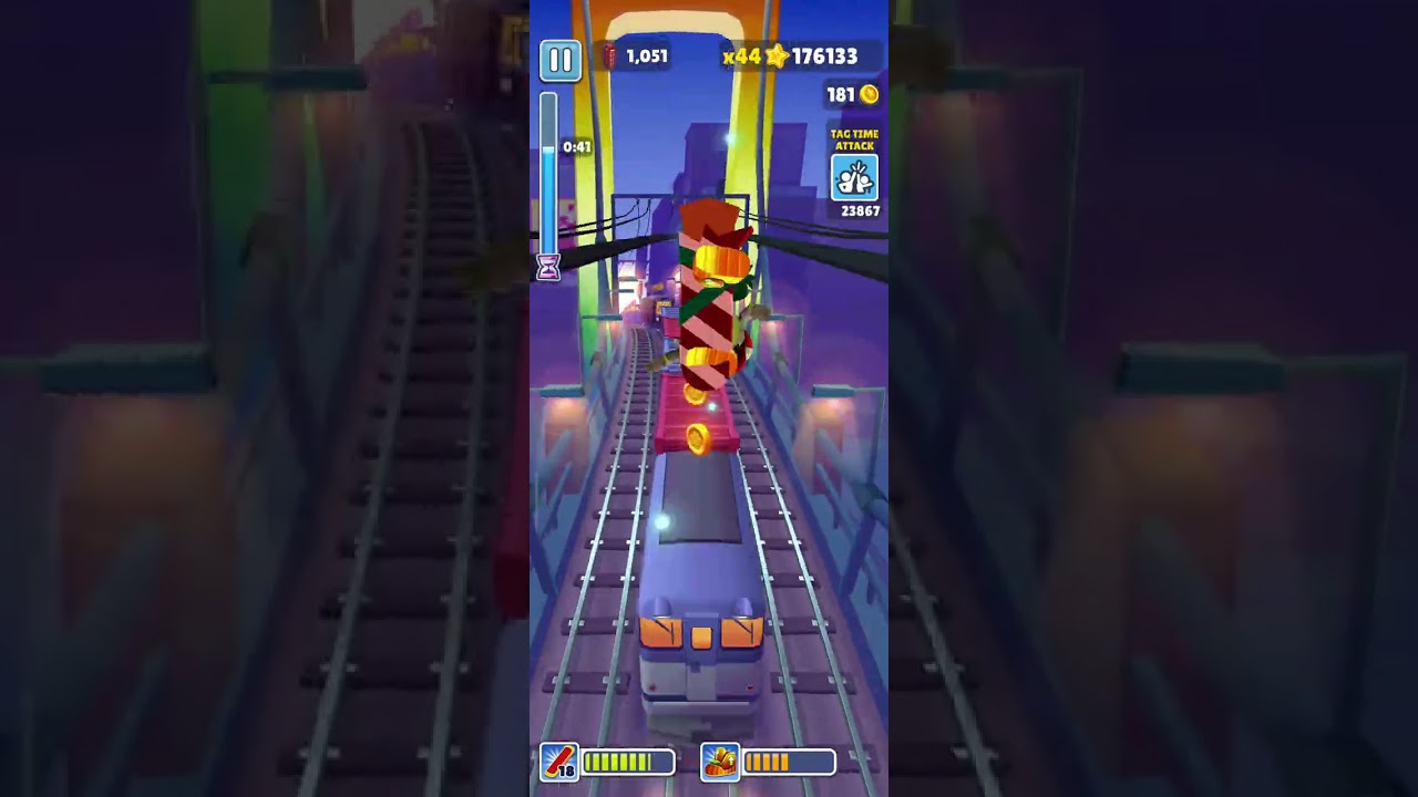 Tag Time Attack Challenge Subway Surfers 