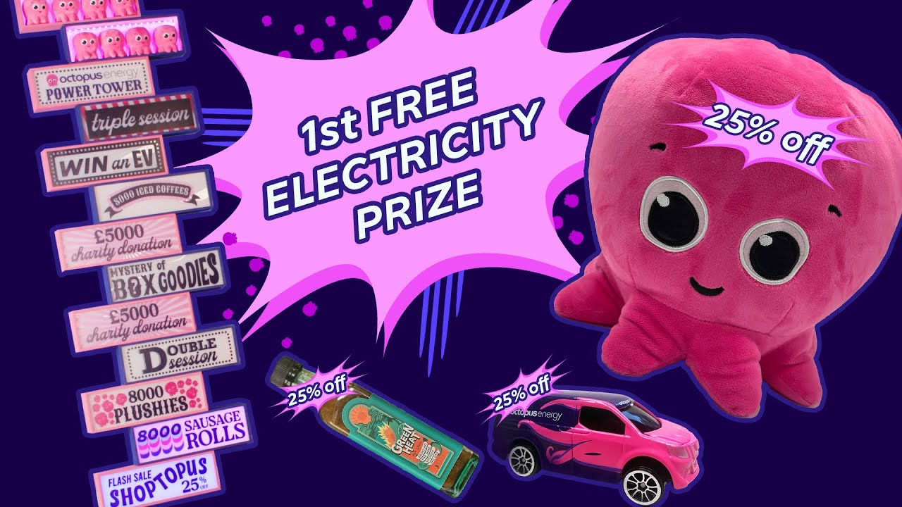 25% Shoptopus flash sale unlocked | Octopus Power Tower