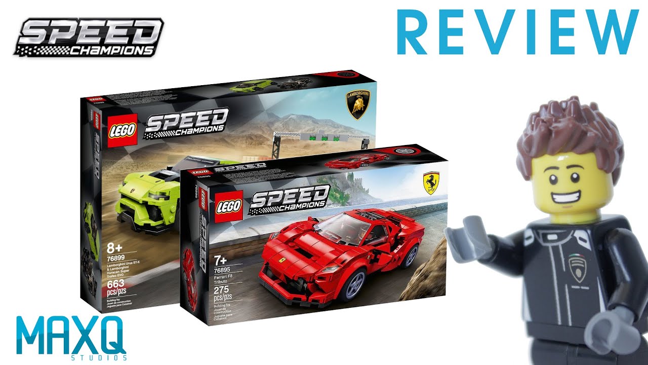 REVIEW: LEGO Speed Champions 76899 & 76895 | Ferrari F8 ...